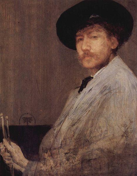 James Abbott McNeil Whistler Arrangement in Gray Spain oil painting art